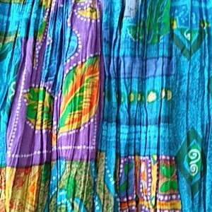 Shelly & Arnold Boho Sheer Skirt Size OX